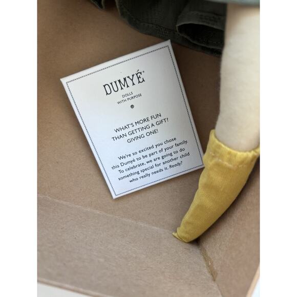 New In Box DUMYÉ Designer Maple Adventure Doll - Picture 3 of 8